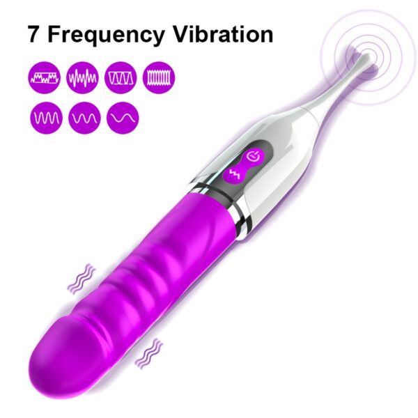 Stymulator  Stimulator clitoris, USB Magnetic charging, 7 Frequency Vibration - obrazek 5