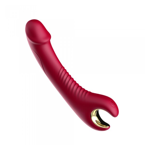Stymulator silicone 9 vibration function Red - obrazek 5