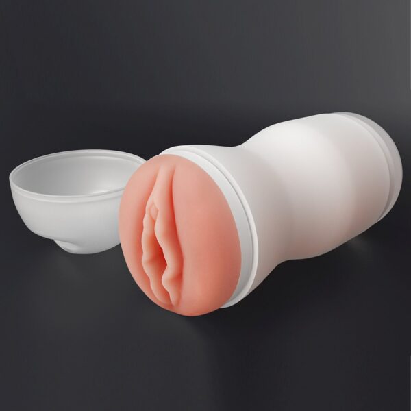 Sex In A Can Vagina Lotus Tunnel   Vibrating - obrazek 5