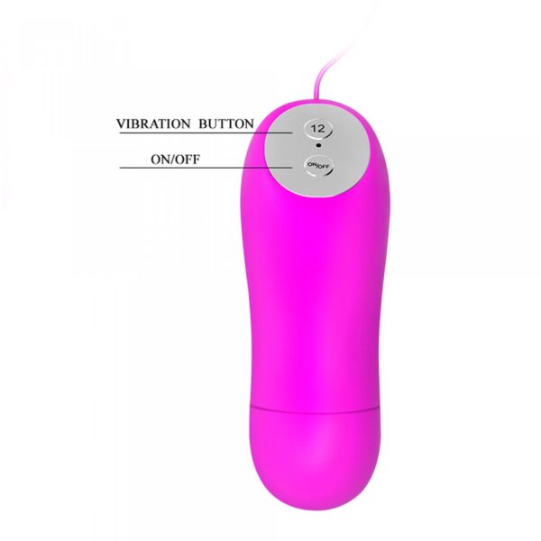 BAILE  Mini love egg, 12 vibration functions - obrazek 5