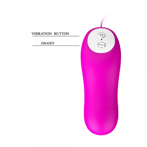 BAILE   PLEASURE SHELL, 12 vibration functions - obrazek 5