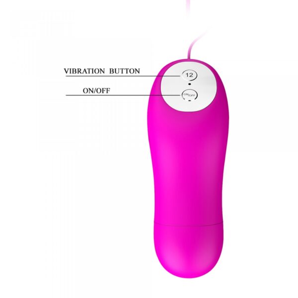BAILE  PLEASURE SHELL, 12 vibration functions - obrazek 5