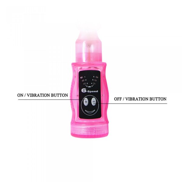 BAILE  DISTORTION, 6 vibration functions Bendable - obrazek 5
