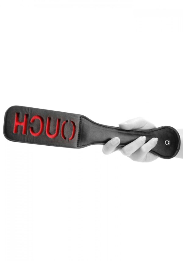 Bonded Leather Paddle Ouch - obrazek 5