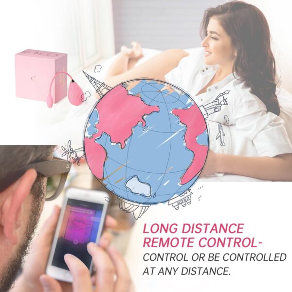 Magic Motion   Magic Sundae App Controlled Love Egg Pink - obrazek 5