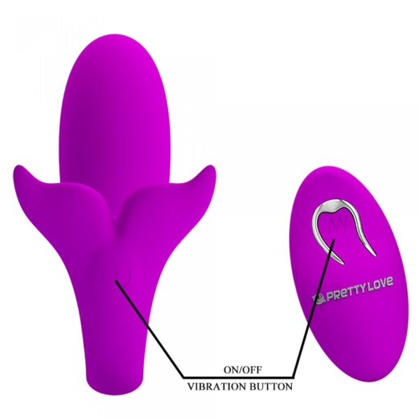 PRETTY LOVE   Jordyn, 12 vibration functions Wireless remote control - obrazek 5