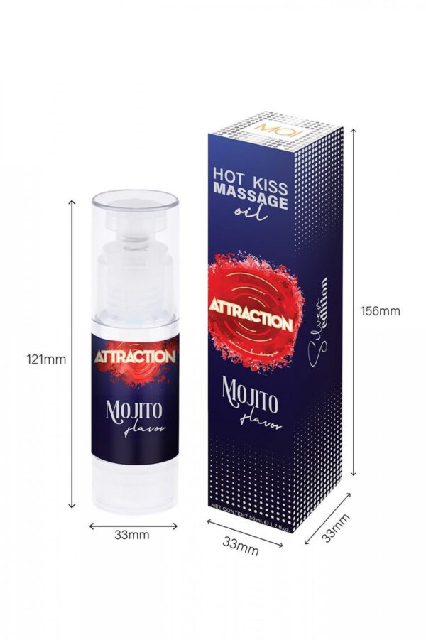 MASSAGE OIL ATTRACTION MOJITO BALM 50 ML - obrazek 5