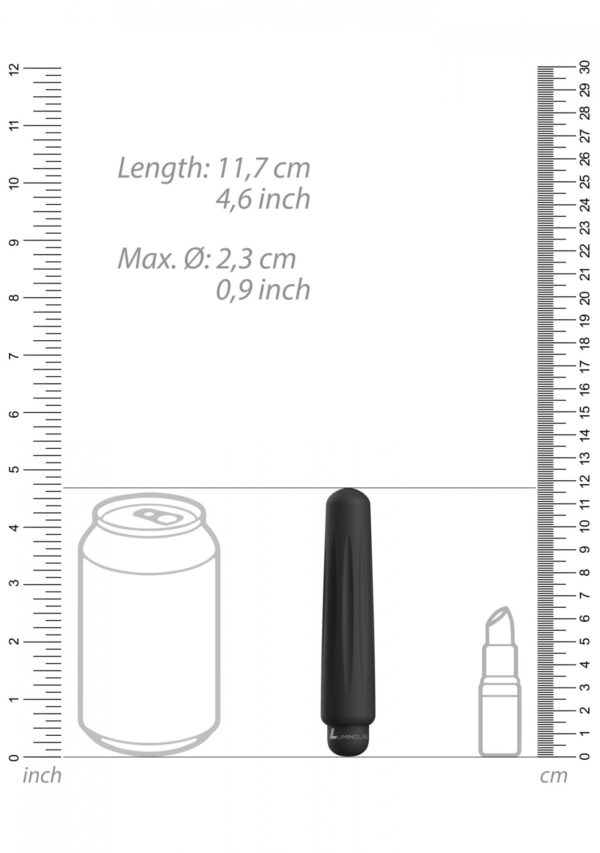Delia   ABS Bullet With Sleeve   10 Speeds   Black - obrazek 5