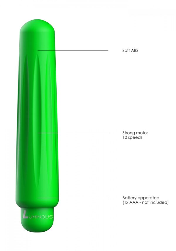 Delia   ABS Bullet With Sleeve   10 Speeds   Green - obrazek 5