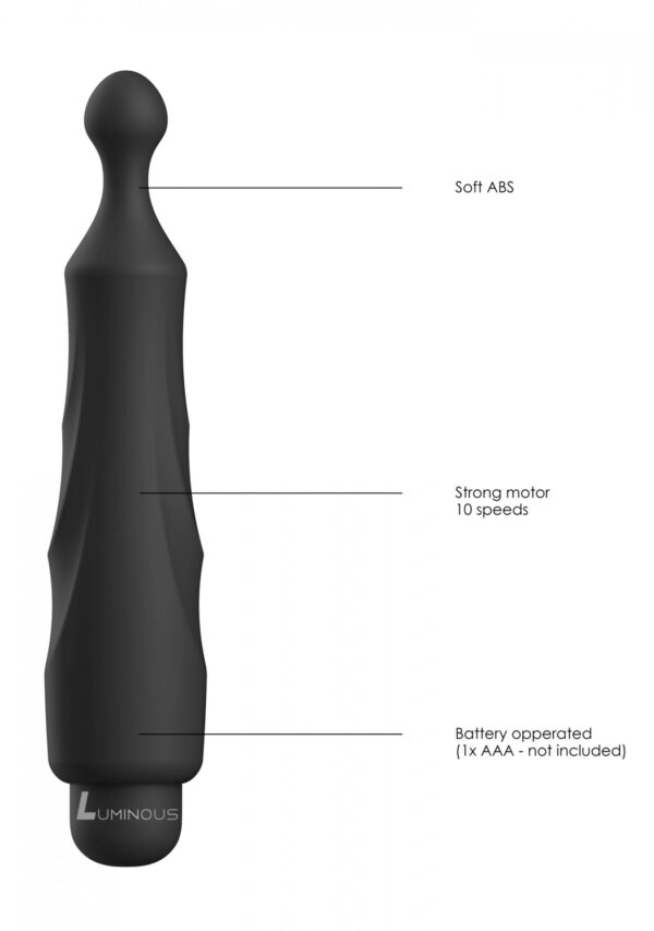 Dido   ABS Bullet With Sleeve   10 Speeds   Black - obrazek 5