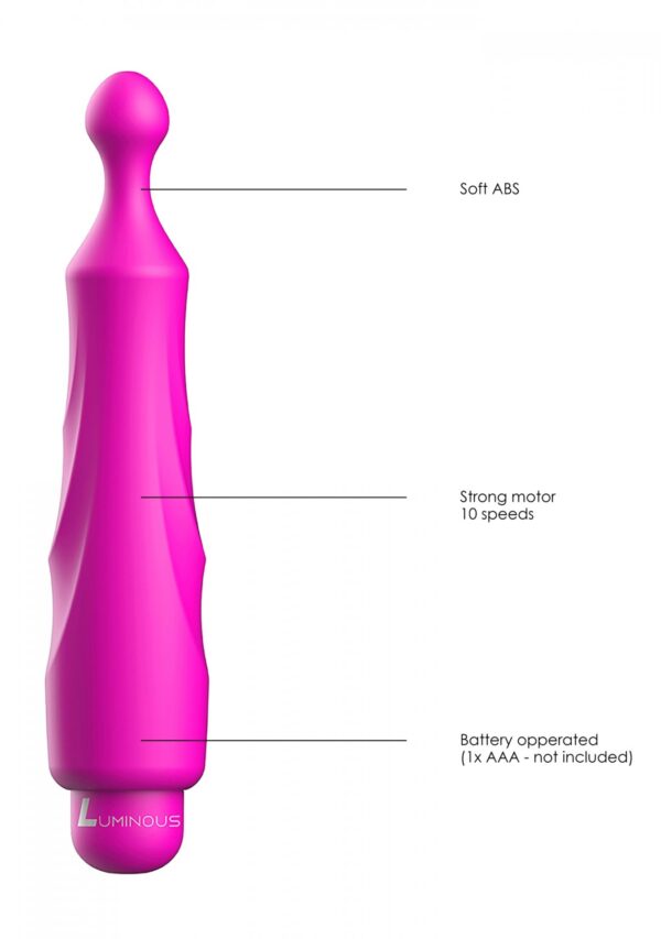 Dido   ABS Bullet With Sleeve   10 Speeds   Fuchsia - obrazek 5