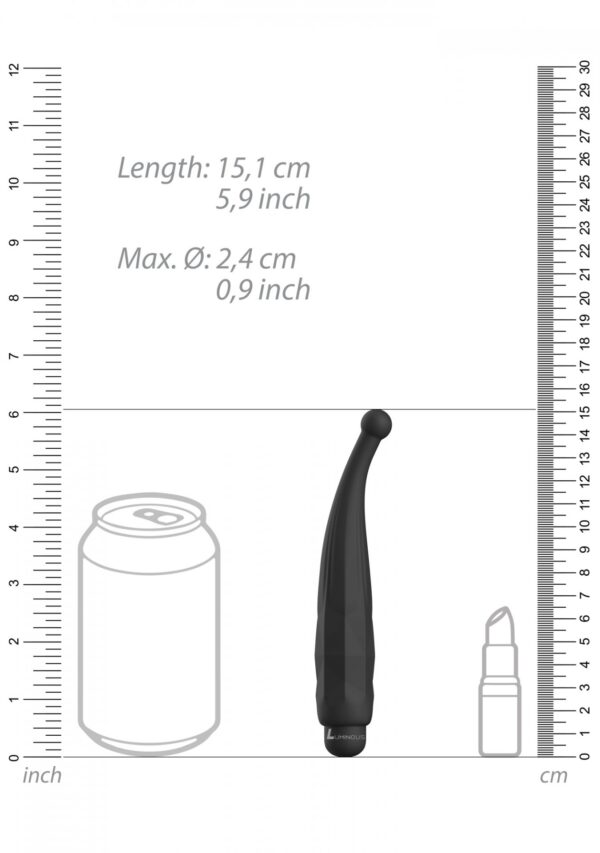 Lyra   ABS Bullet With Sleeve   10 Speeds   Black - obrazek 5