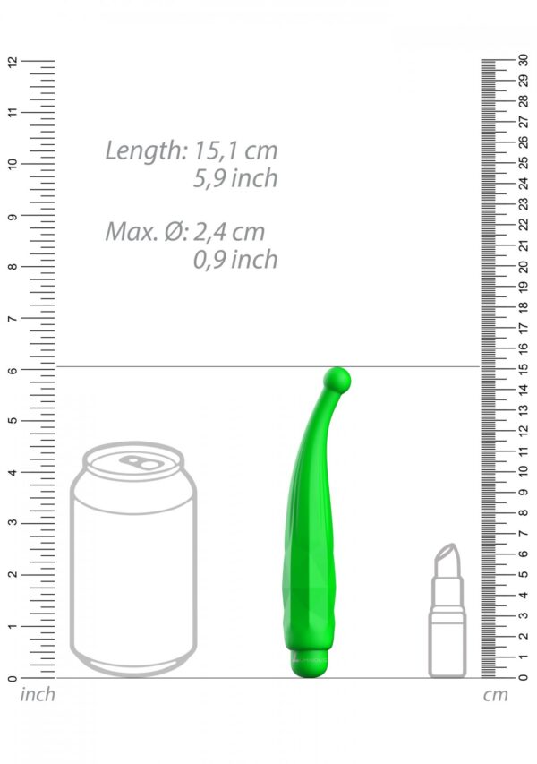 Lyra   ABS Bullet With Sleeve   10 Speeds   Green - obrazek 5