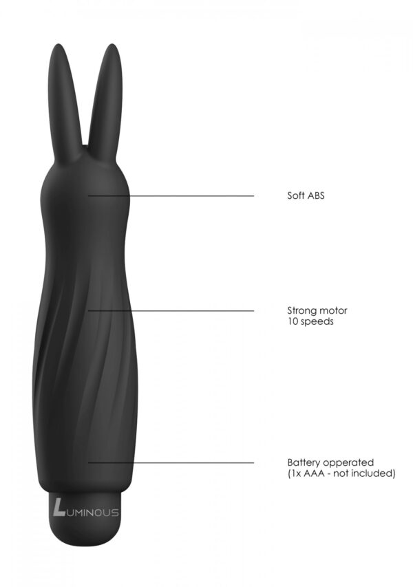 Sofia   ABS Bullet With Sleeve   10 Speeds   Black - obrazek 5