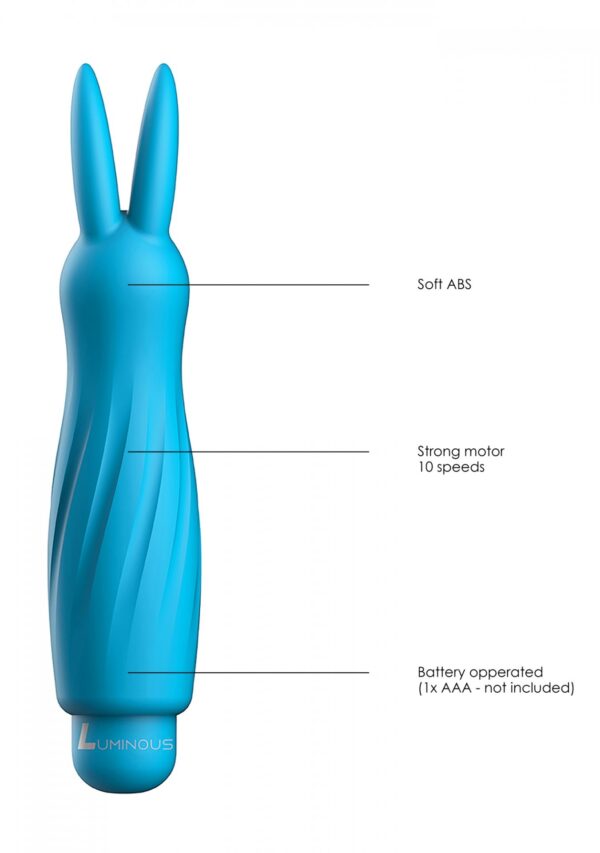 Sofia   ABS Bullet With Sleeve   10 Speeds   Turqiose - obrazek 5