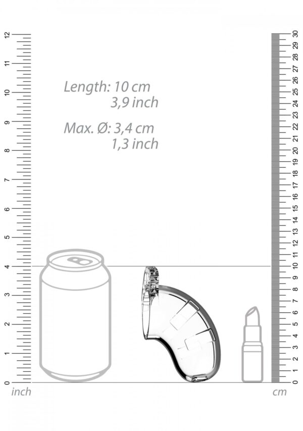 Model 15   Chastity   3.5   Cock Cage   Transparent - obrazek 5