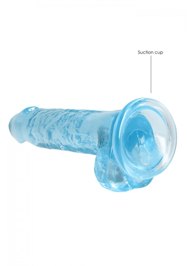 Realistic Dildo with Balls   7/ 19 cm - obrazek 5