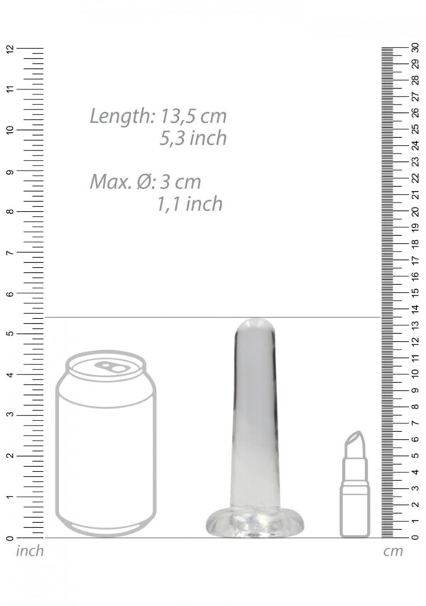 Non Realistic Dildo with Suction Cup   5,3/ 13,5 cm - obrazek 5