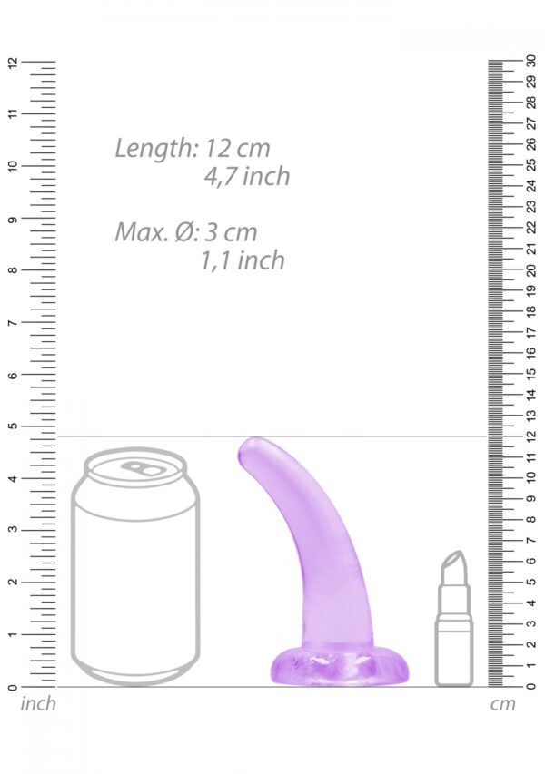 Non Realistic Dildo with Suction Cup   4,5/ 11,5 cm - obrazek 5