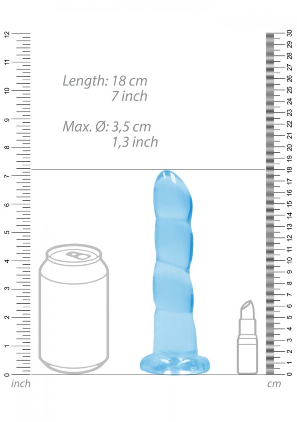 Non Realistic Dildo with Suction Cup   7/ 17 cm - obrazek 5