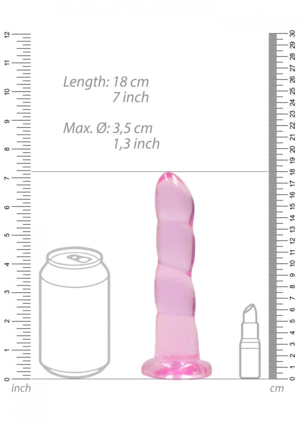 Non Realistic Dildo with Suction Cup   7/ 17 cm - obrazek 5