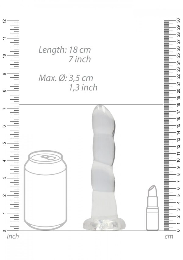 Non Realistic Dildo with Suction Cup   7/ 17 cm - obrazek 5