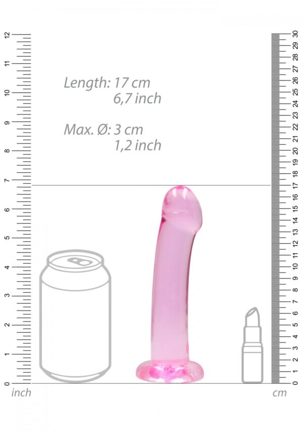 Non Realistic Dildo with Suction Cup   6,7/ 17 cm - obrazek 5