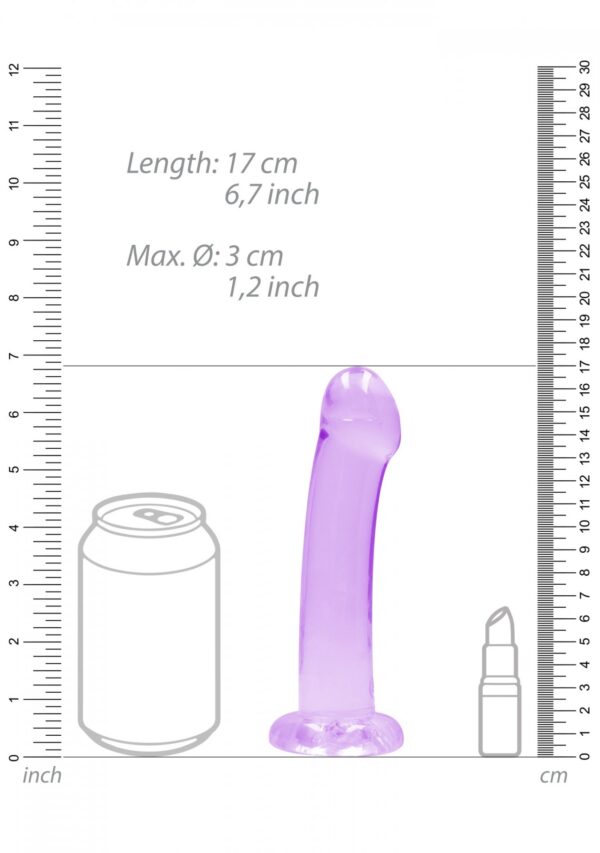 Non Realistic Dildo with Suction Cup   6,7/ 17 cm - obrazek 5