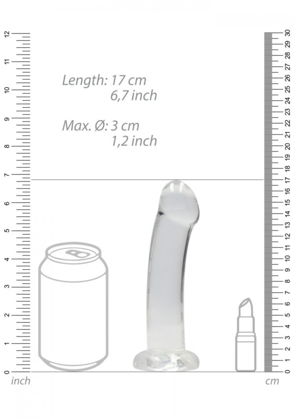 Non Realistic Dildo with Suction Cup   6,7/ 17 cm - obrazek 5