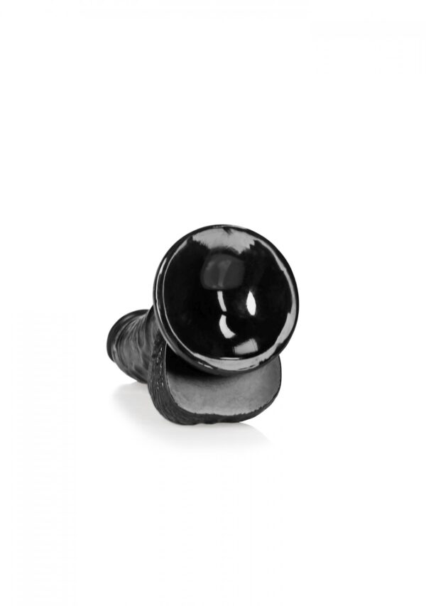 Curved Realistic Dildo  Balls  Suction Cup   6/ 15,5 cm - obrazek 5