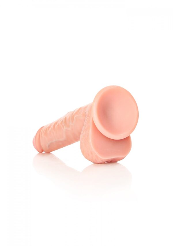 Straight Realistic Dildo  Balls  Suction Cup   7/ 18 cm - obrazek 5