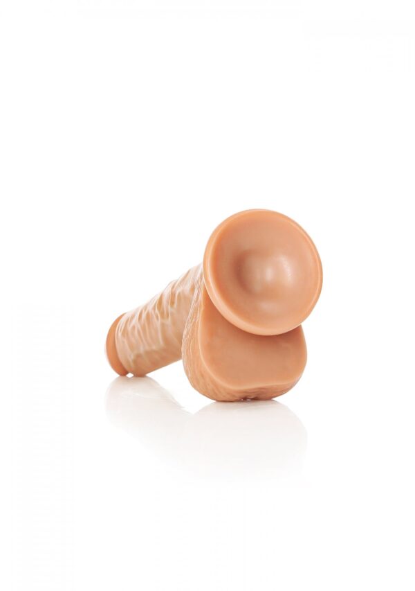Straight Realistic Dildo  Balls  Suction Cup   7/ 18 cm - obrazek 5