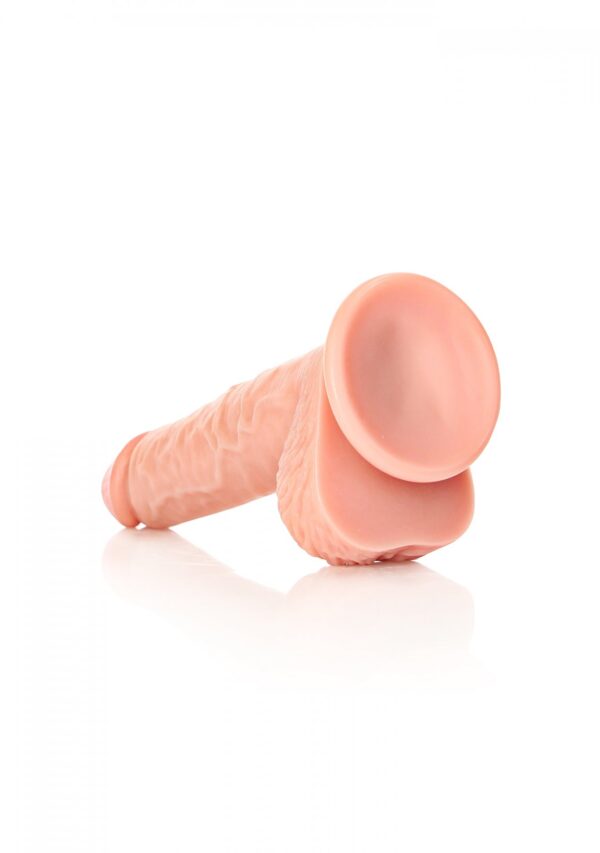 Straight Realistic Dildo  Balls  Suction Cup   8/ 20,5 cm - obrazek 5