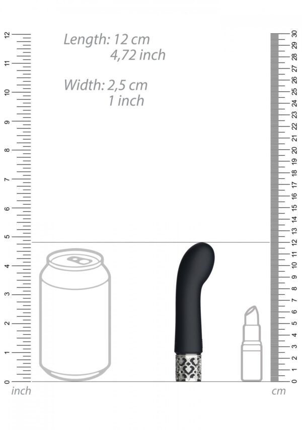 Bijou   Rechargeable Silicone Bullet   Black - obrazek 5