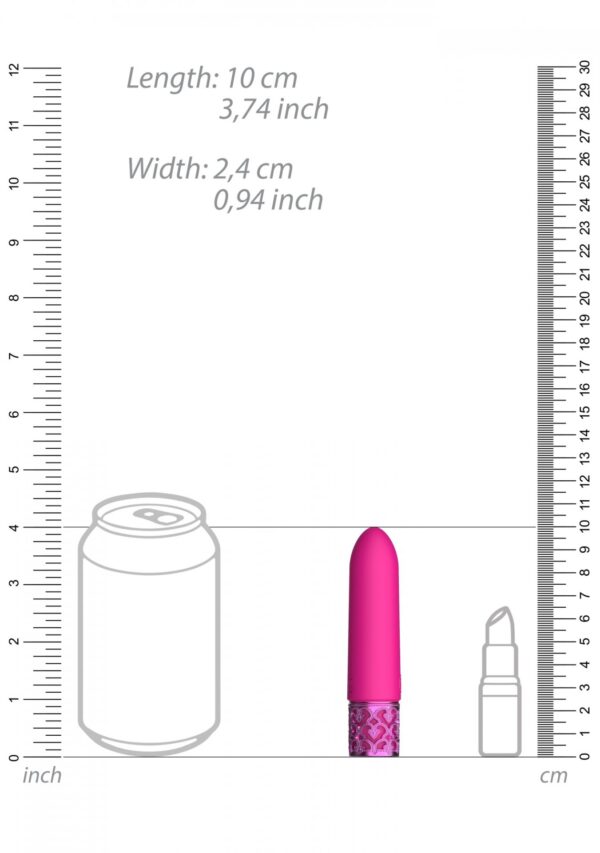 Imperial   Rechargeable Silicone Bullet   Pink - obrazek 5