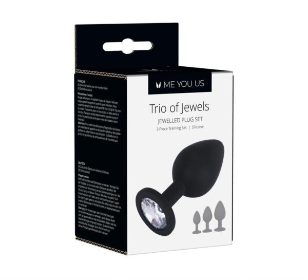 Me You Us Trio Of Jewels Black - obrazek 5