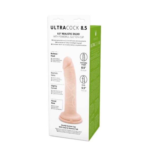 Me You Us Silicone Ultra Cock Flesh 8.5 - obrazek 5