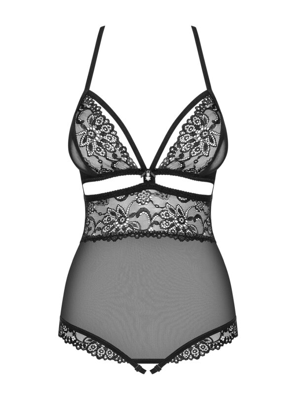 Bielizna 838 TED 1 body otwarte czarne  S/M - obrazek 5