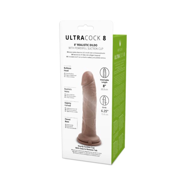 Me You Us Silicone Ultra Cock Caramel 8 - obrazek 5