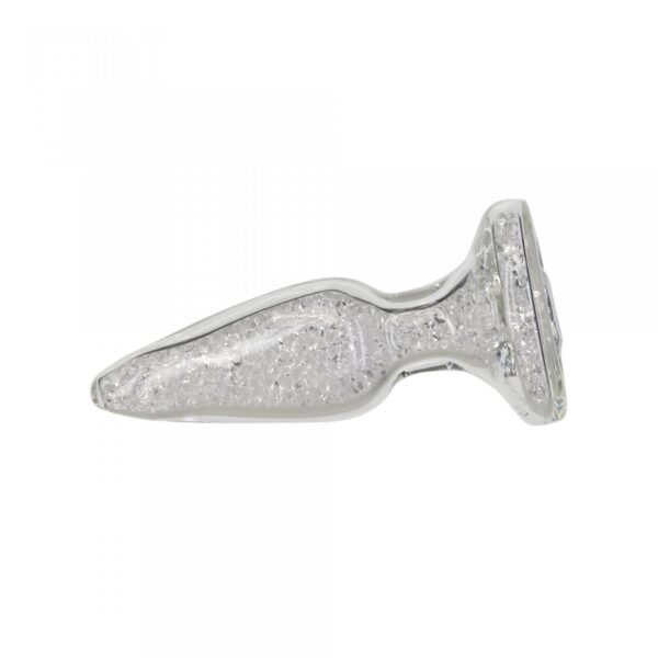 Pillow Talk   Fancy Luxurious Glass Anal Plug with Bonus Bullet - obrazek 5