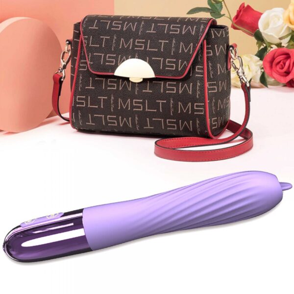 Wibrator Silicone Vibrator USB, 10 vibration modes, Heating - obrazek 5