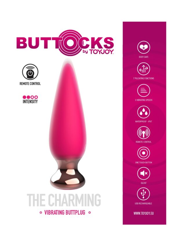 The Charming Buttplug Fuchsia - obrazek 5