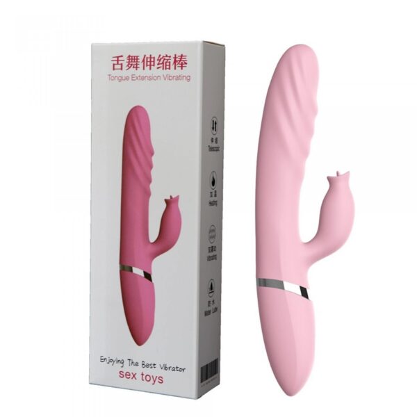 Wibrator Tongue Extension Vibrating, USB   Heating - obrazek 5