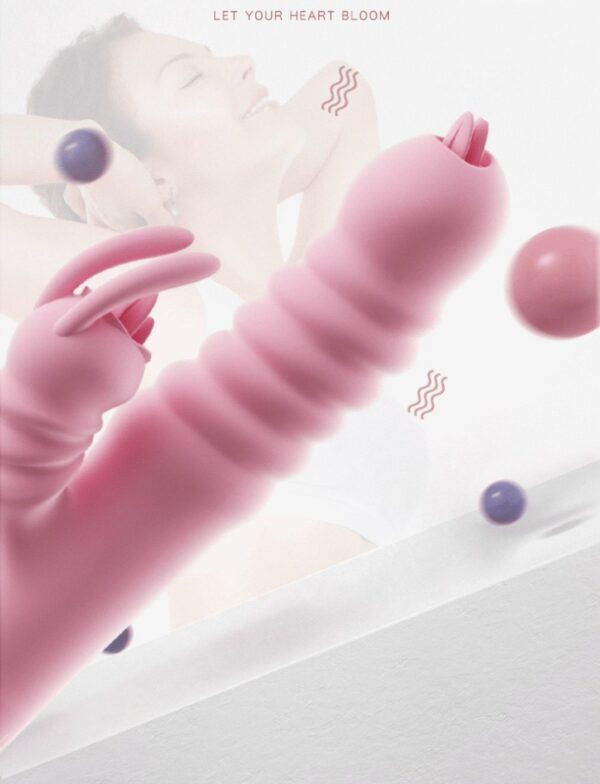 Wibrator Hannah USB  Pink - obrazek 5