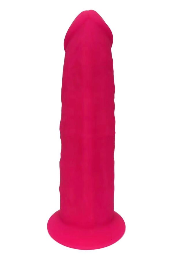 REAL LOVE DILDO 7.5INCH FUCHSIA - obrazek 5