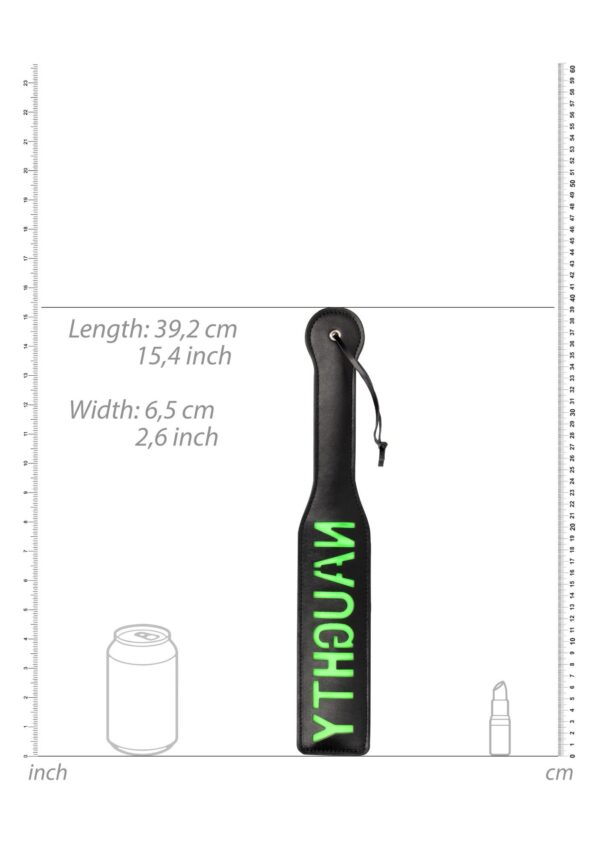 Naughty Paddle   Glow in the Dark   Black/Neon Green - obrazek 5