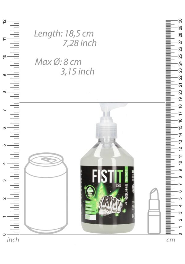 CBD Lubricant   17 fl oz / 500 ml  Pump - obrazek 5