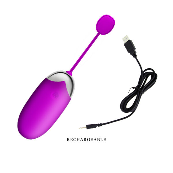 PRETTY LOVE   ABNER EGG 12 function vibrations USB, APP - obrazek 5