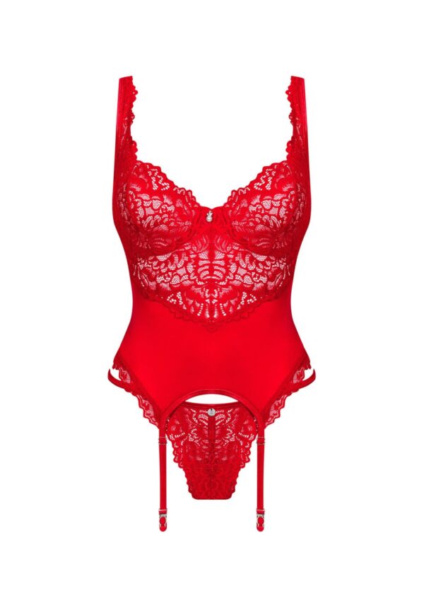 Amor Cherris gorset i stringi L/XL - obrazek 5