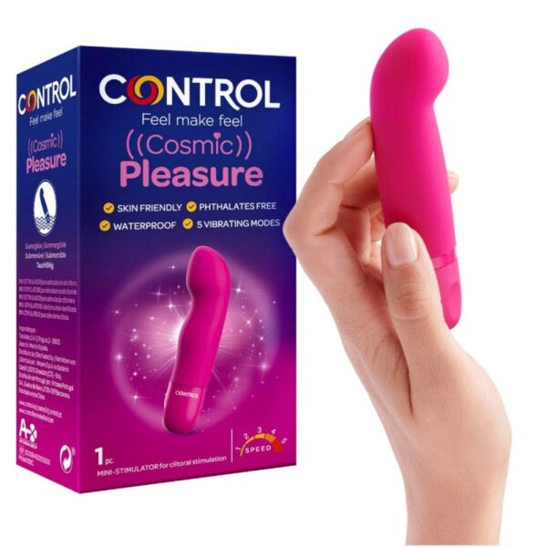 Control Cosmic Pleasure   mini wibrator punktu G - obrazek 5
